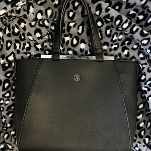 Christian Lacroix Black Bag Business Purse Satchel